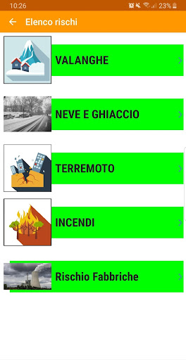 EMERGENZA COMUNE - APP PROTEZI Screen 3