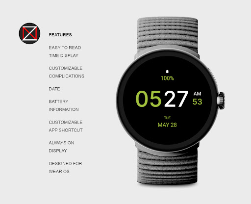 Black Pro Watch Face Screen 2