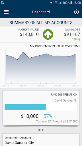 Android application Bremer WealthLink Mobile screenshort