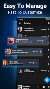 Musikplayer für Android-Audio