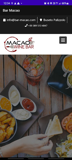 Android application Bar Macao screenshort