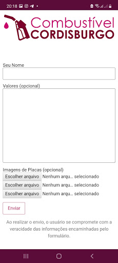 Combustível Cordisburgo