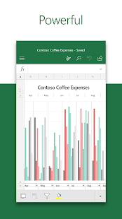 Microsoft Excel: View, Edit, & Create Spreadsheets Varies with device screenshots 1