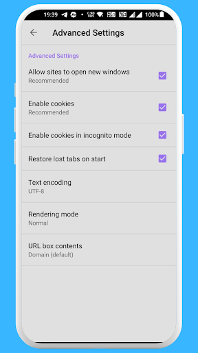 Namaste Browser Fast & Private Screen 3
