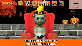 Talking Cat Leo Halloween Fun - Screenshot 2