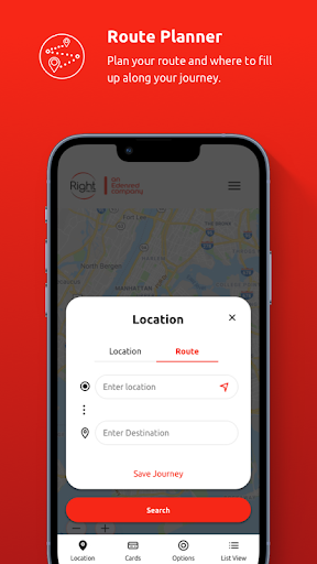 Right Fuel Card - Site Locator Screen 3