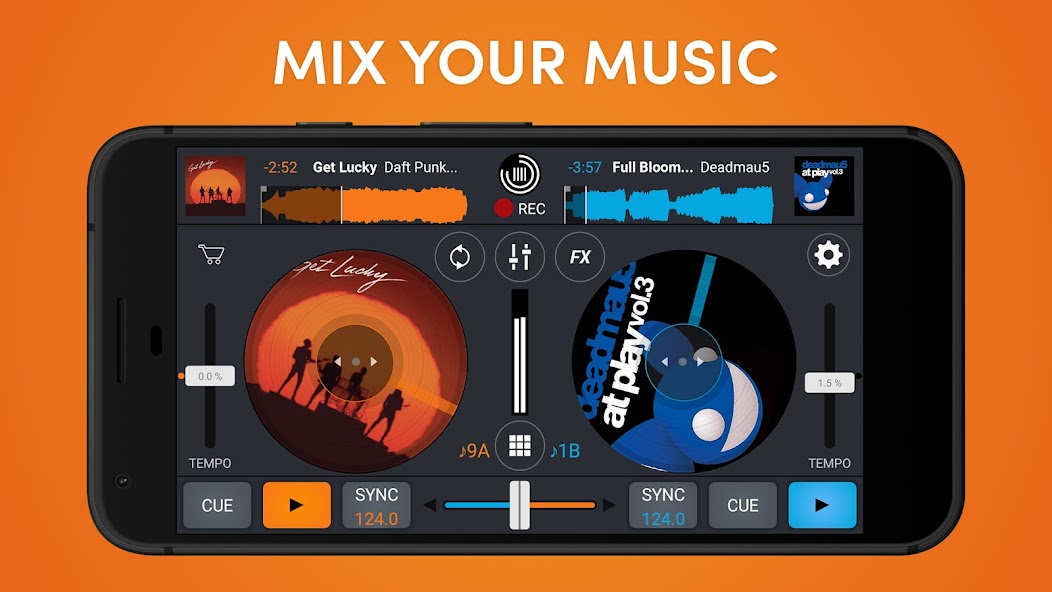 Cross DJ - dj mixer app 3.6.7 APK + Mod (Unlimited money) untuk android