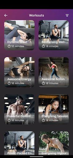 Screenshot of move: mirror Home Exercises