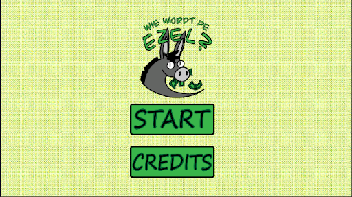 Android application Wie wordt de Ezel screenshort