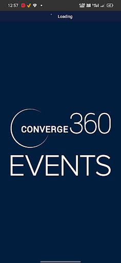 Android application Converge360 Events screenshort