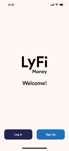 Android application LyFi Money screenshort
