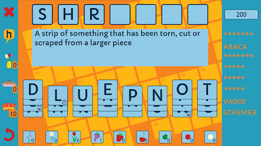 Uncrossed Words Screen 2