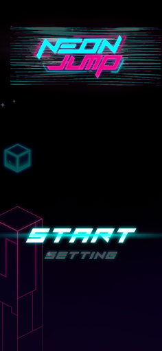 Android application NeonJump screenshort