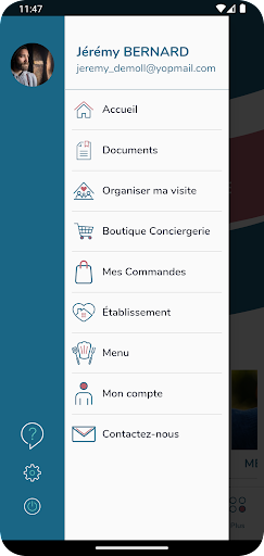 Android application Longlife Famille screenshort