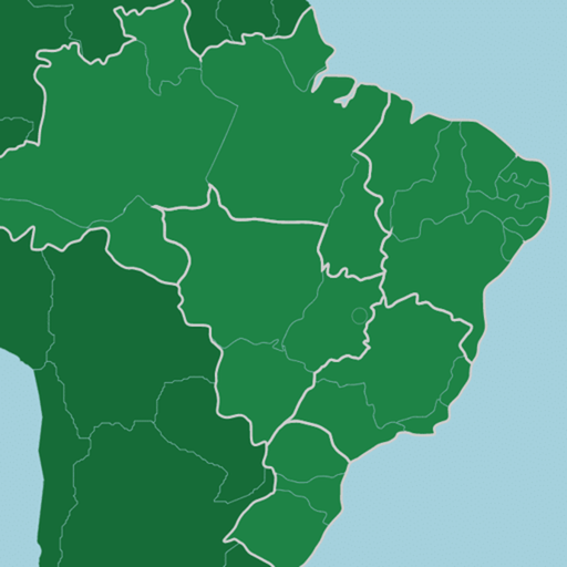 Regiones de Brasil Juego Mapa