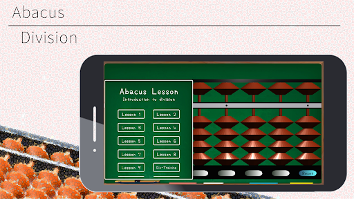 Screenshot of Abacus Lesson - Division -