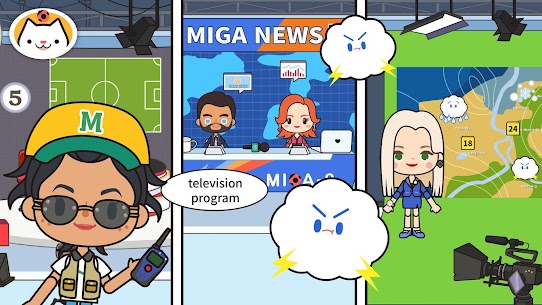 Miga Town: My TV Shows MOD APK 1.4 (Unlock Content) 3