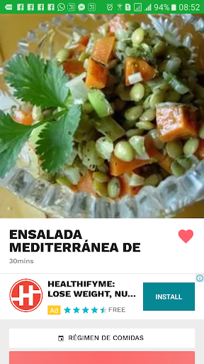 Plan de dieta para adelgazar screenshot