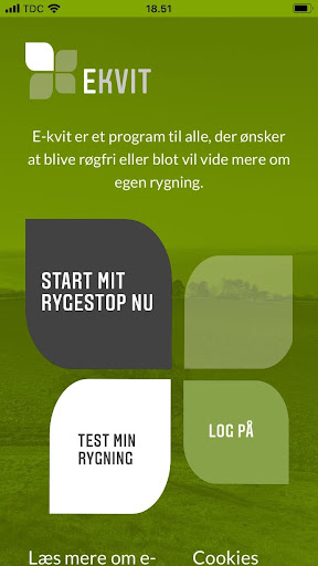 Android application e-kvit screenshort
