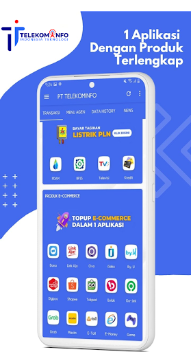 Telekominfo - Pulsa PPOB Screen 3