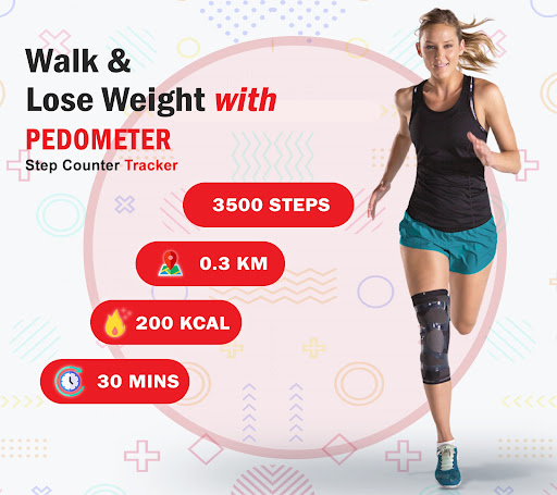 Android application Pedometer-Step Counter Tracker screenshort