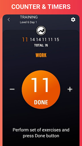 Screenshot of 300 Abs workout plan