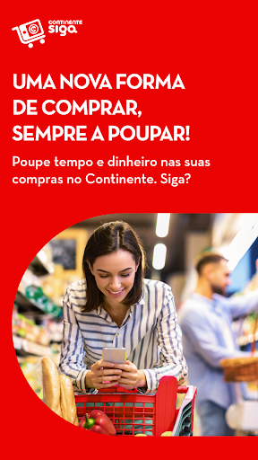 Android application Continente Siga screenshort