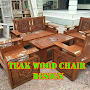 Teak Wood Chair Design