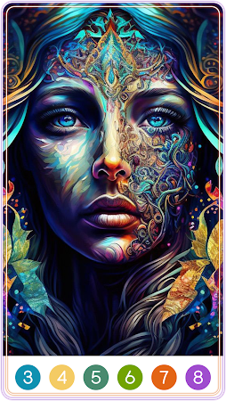 Game screenshot Tattoo Color by Number Game hack