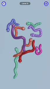 Tangle Snake: 3D Knot
