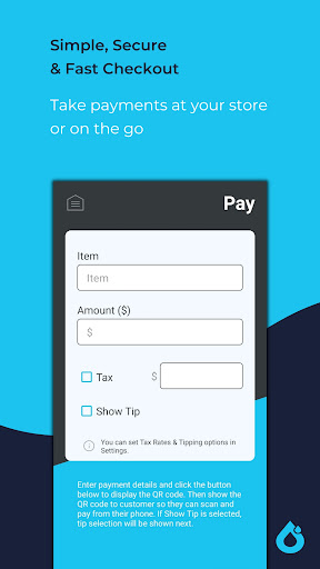 Android application Dropp Merchant screenshort