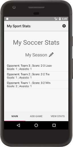 GitHub - fergusonjason/soccerstats: Soccer statkeeping app written