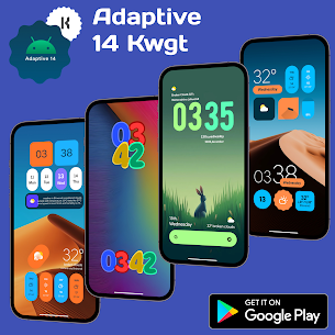 Adaptive 14 Kwgt APK (PAID) Free Download Latest Version 2