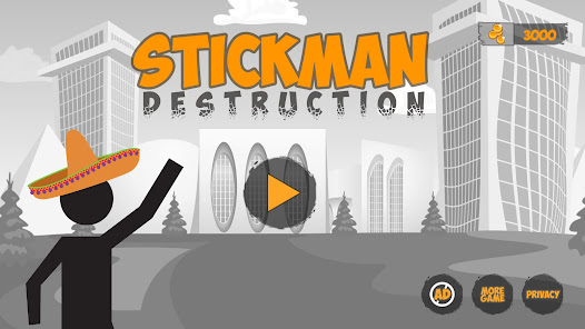 Stickman Destruction Car Drive  screenshots 5