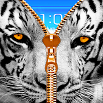 Cover Image of ダウンロード Wild Kitty Zipper Lock Screen  APK