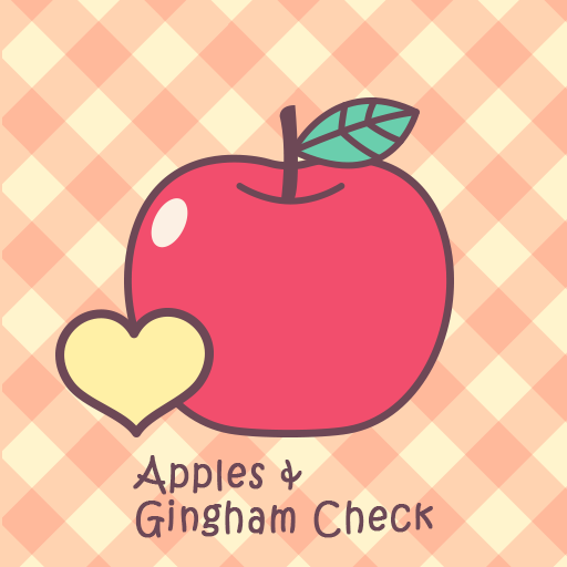 Apples & Gingham Check Theme logo