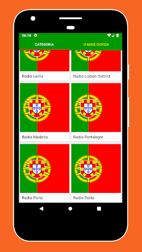 Radio Portugal + Radio Online Screen 3