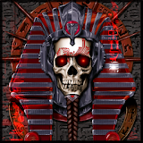 Undead Pharaoh Skull Wallpaper icon