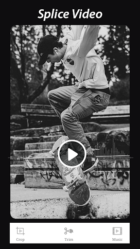 Android application Video Crop – Trim & Cut Videos screenshort