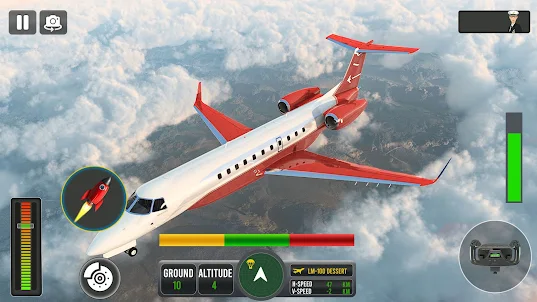 Pilot Flight Simulator Game 3D