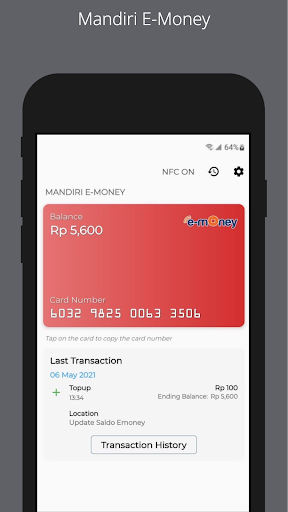 eSaldo Info: Cek semua emoney Screen 2