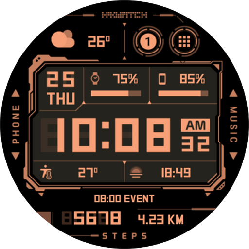 HMKWatch Digital 478 HUD