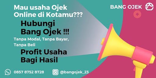 Android application Bang Ojek screenshort