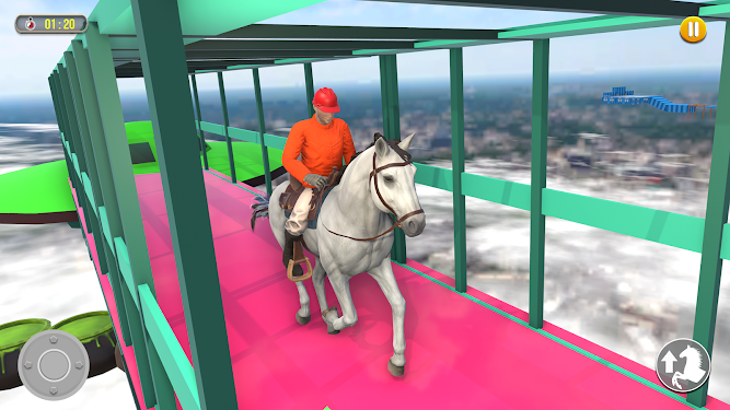 #2. Mega Ramps : Horse Showjumping (Android) By: VTD Gamers