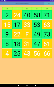 Captura de Pantalla 20 Bingo Machine android