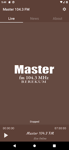 Master FM Berekum (104.3) Screen 2