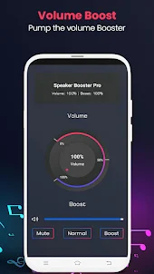 Volume Booster for loud sound