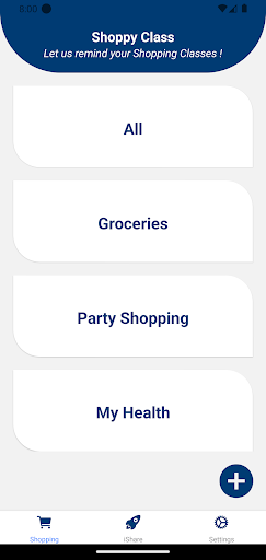 Android application tecBeing screenshort