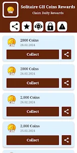Solitaire GH Coins Rewards