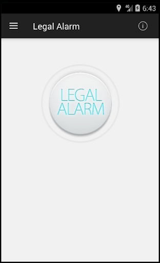 Android application Legal Alarm screenshort